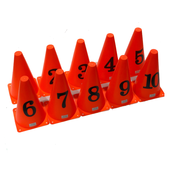 Cono Numerado 25 Cm (1 A 10)
