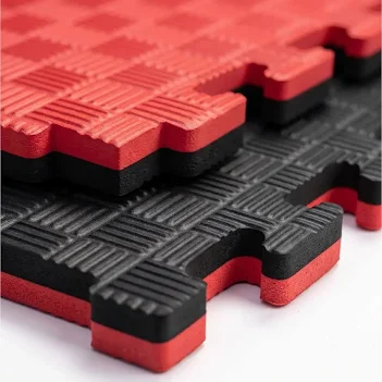 Tatami goma de EVA | Piso Deportivo Reversible, Antigolpes y Antideslizante 25mm - con borde