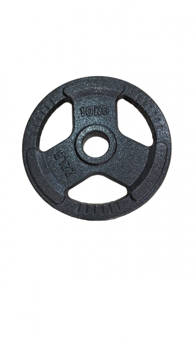 DISCO OLIMPICO FUNDICION GRIS C/AGARRE 10KG