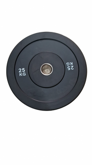 DISCO OLIMPICO BUMPER GOMA 25K NEGRO