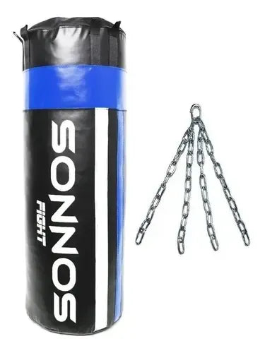 Golden Club Bolsa de boxeo lona brillante 1.50mts c/relleno