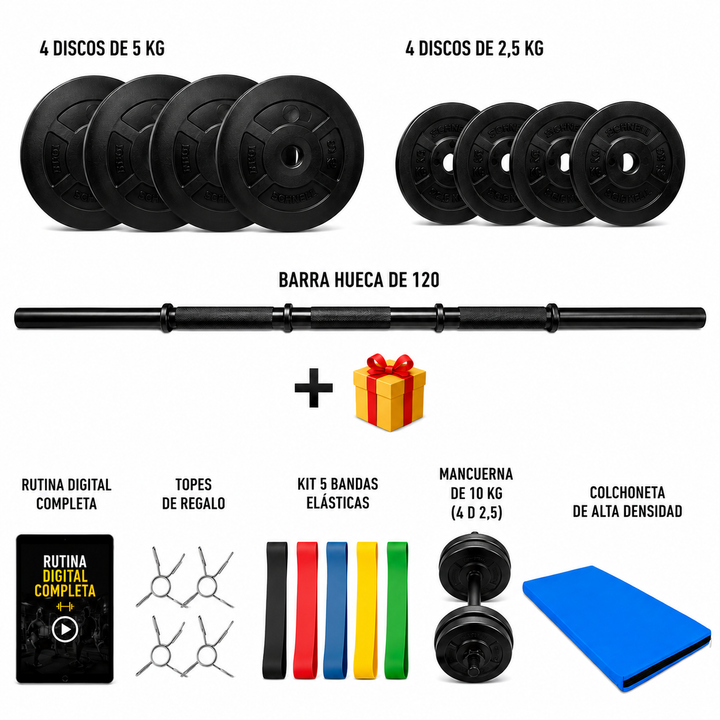 KIT GOLDEN CLUB 30KG + 🎁