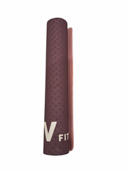 YOGA MAT 8MM TPE DOBLE COLOR
