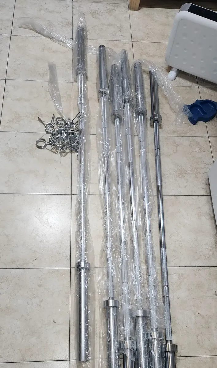 Barras y topes embalados