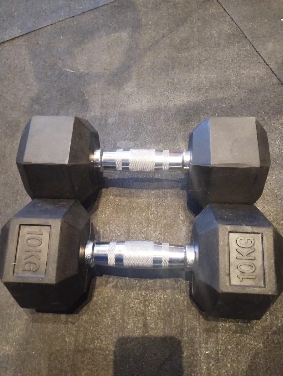 Par de mancuernas de 10 kg